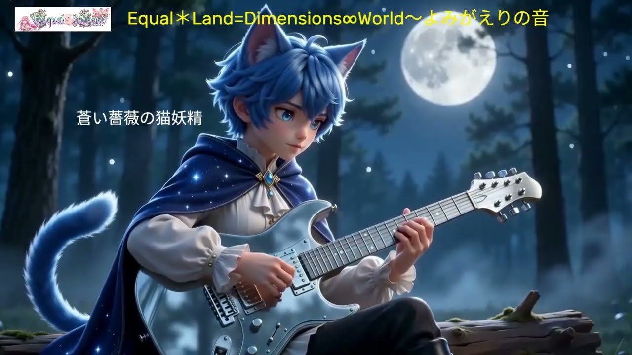 OriginalCharacter紹介：蒼い薔薇の猫妖精ミャンソア① - YouTube