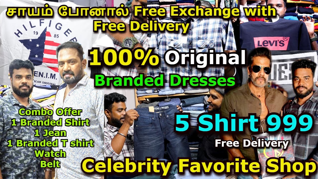 5 Shirt 999| 100% Original Branded Dresses | Celebrity Favorite shop | Free Delivery | JK Mens Wear