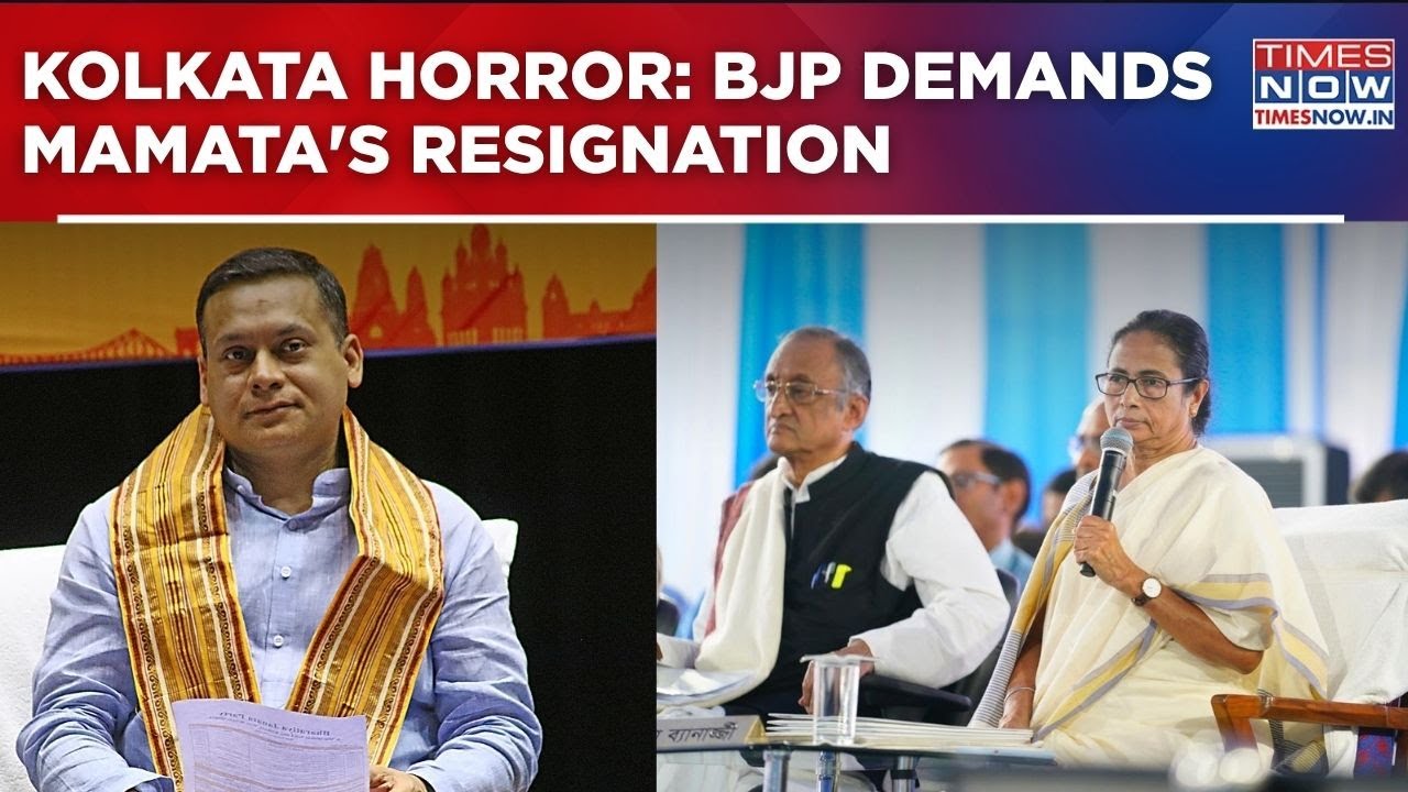 Kolkata Kasba Horror: BJP Amps Up Attack On TMC, Demand Mamata Banerjee's Resignation | WATCH