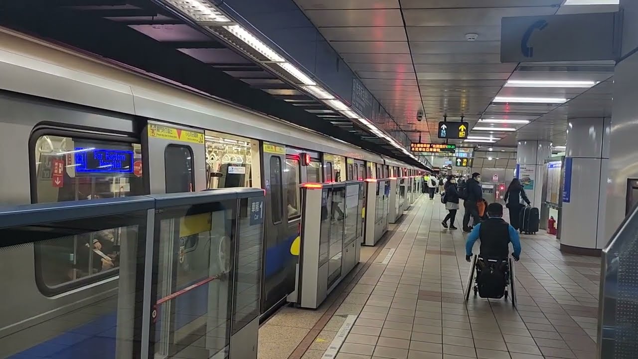 臺北捷運 板南線 C321型 149/150 GTO-VVVF變頻器電聯車 往亞東醫院 市政府→忠孝新生 路程景