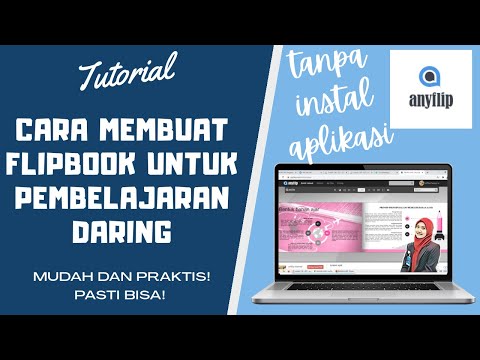 CARA MEMBUAT FLIPBOOK UNTUK PEMBELAJARAN DARING || MUDAH DAN PRAKTIS