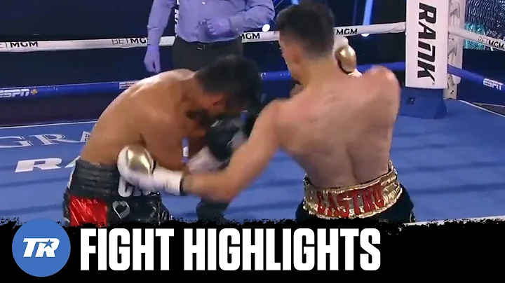 Cesar Juarez quits on the stool after Carlos Castr...