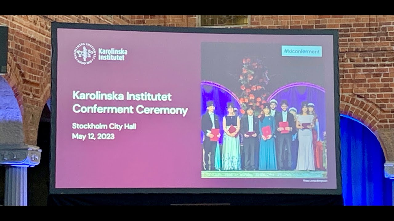 PhD Challenge vlog | Being a guest at the PhD Conferment Ceremony | Karolinska Institutet