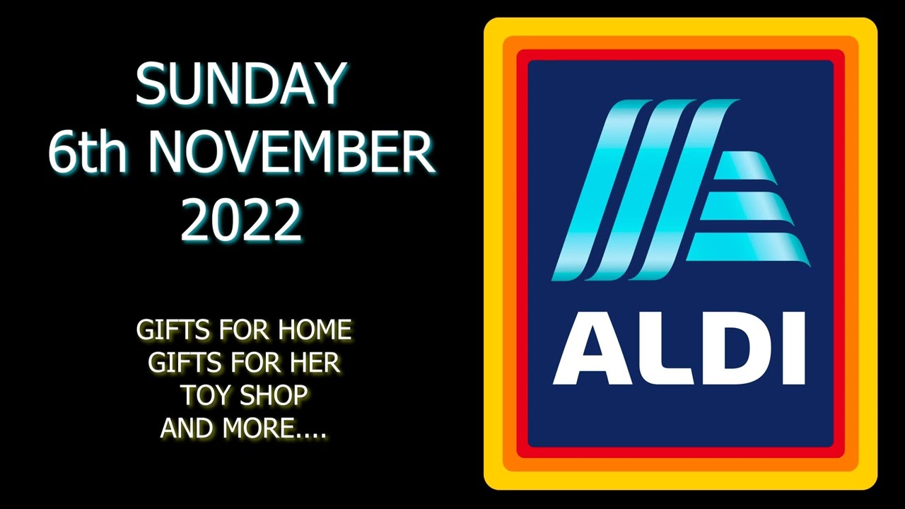 Aldi Special Buys Sunday 6th November 2022