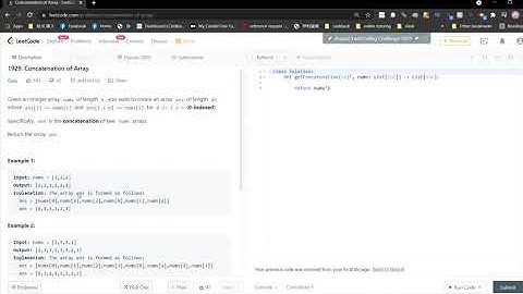 1929  Concatenation of Array