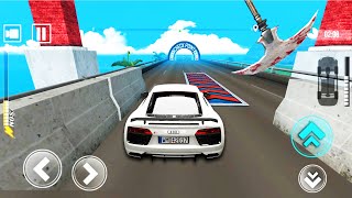 [Deadly Race] Impossible Track Speed Bump - AUDI R8 unlocked - Driving Games - Android Gameplay #3 screenshot 5