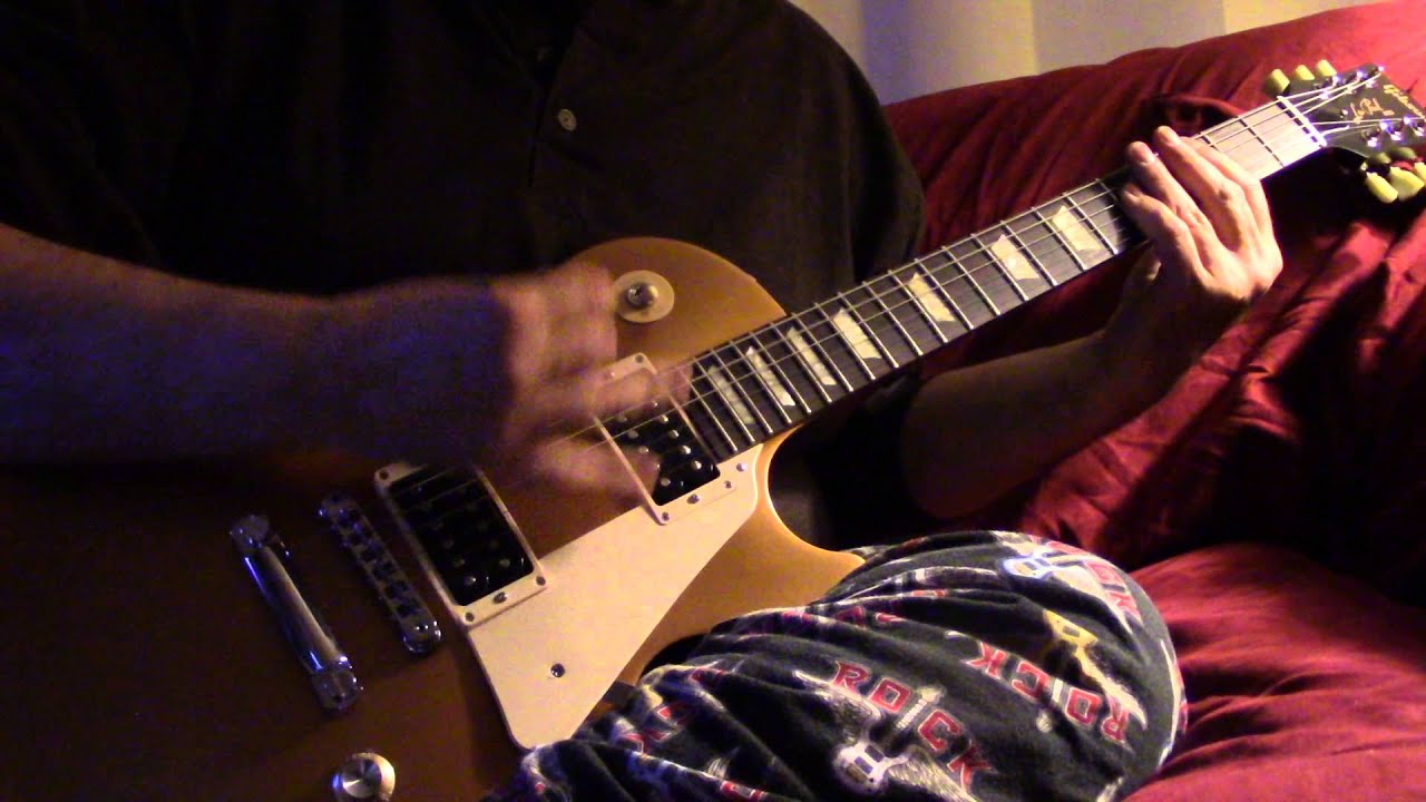 KISS Shock Me Guitar cover YouTube