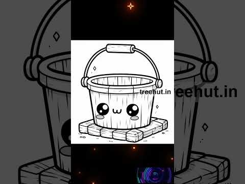 Bucket Coloring Pages - 4645