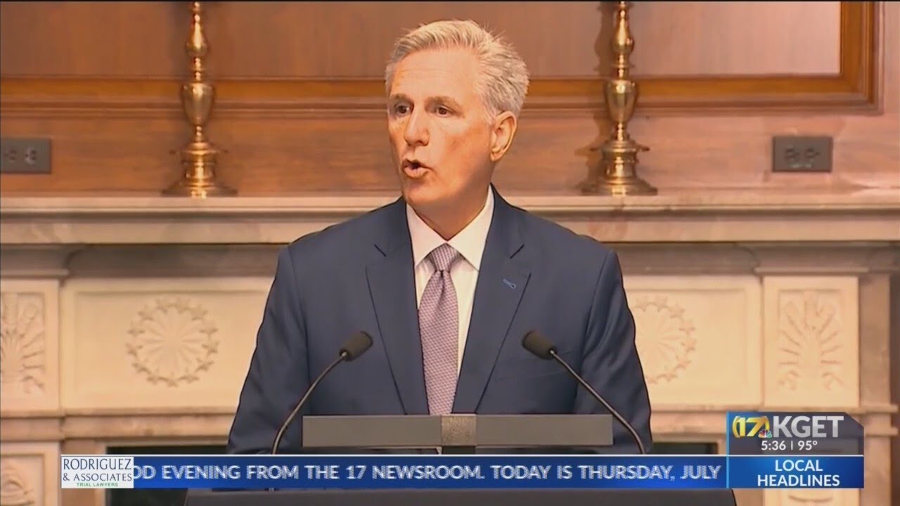 Kevin McCarthy v Matt Gaetz