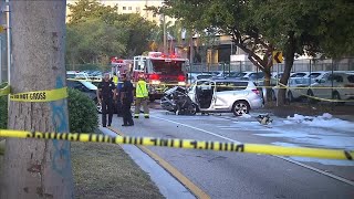 Drivers seriously injured after head-on collision in Coral Gables