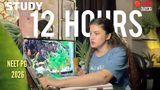 ⭕LIVE| 📚 |study with me 🔒🥷90/10 POMODORO DEEP Focus session📈cozy🪵🔥🌧️ Ambienece