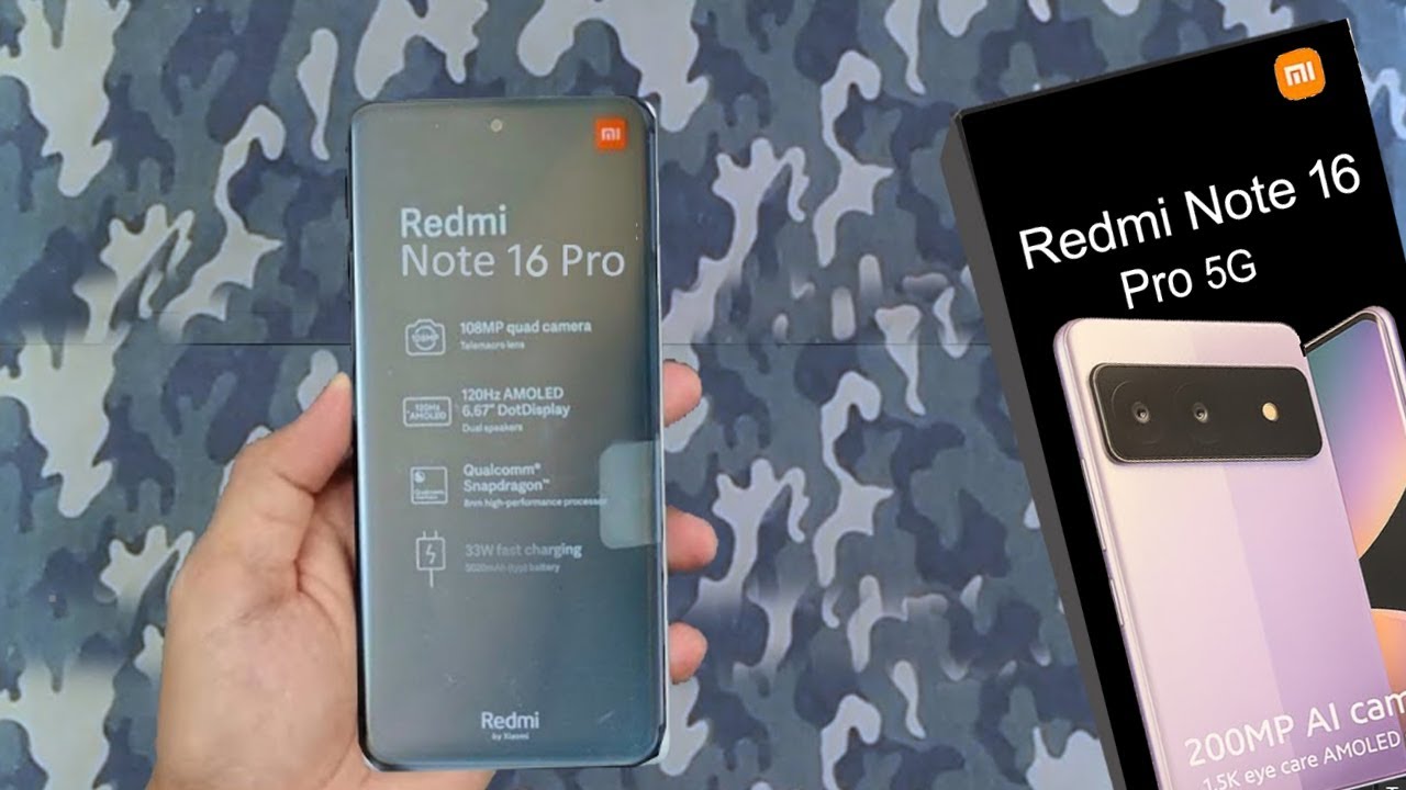 Распаковка Redmi Note 16 Pro 5G + розыгрыш призов в Индии | Обзор Redmi Note 16