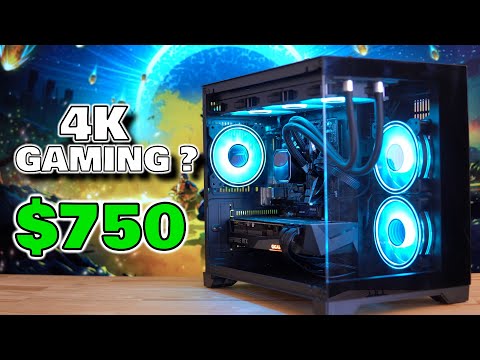 Can you game at 4K with a $750 PC in 2024 ?