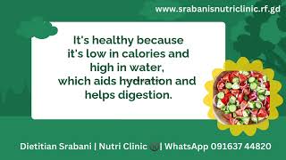 About Cucumber Salad 🥗 |  SRABANI'S NUTRICLINIC | WhatsApp 091637 44820 | online / offline services
