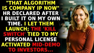The Algorithm They Stole EXPLODED Mid-Demo—My Hidden Kill Switch Destroyed Their Startup 💻⚠️
