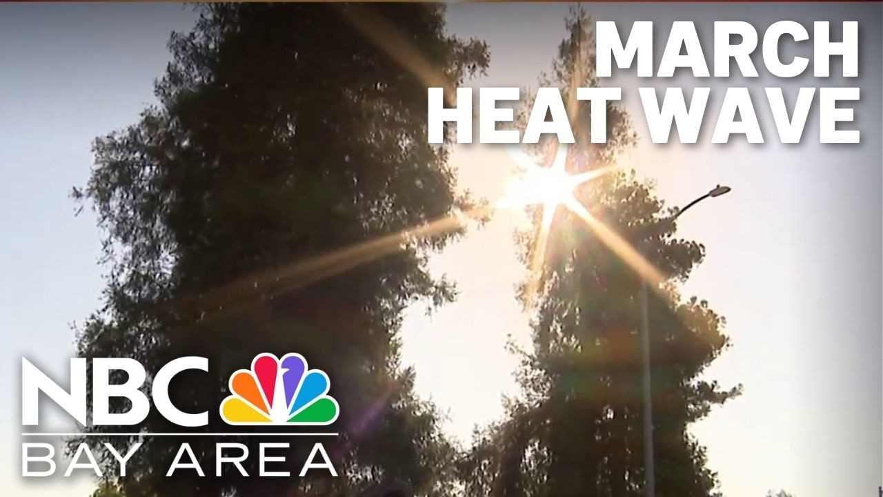 March heat wave breaks records across Bay Area - YouTube