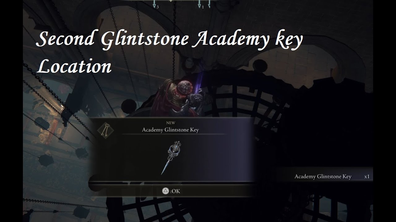 Second Academy Glintstone key location [Elden Ring] YouTube