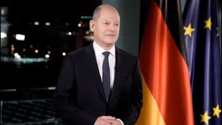 Bundeskanzler Scholz in Neujahrsansprache: „Müssen schneller sein als das Virus“