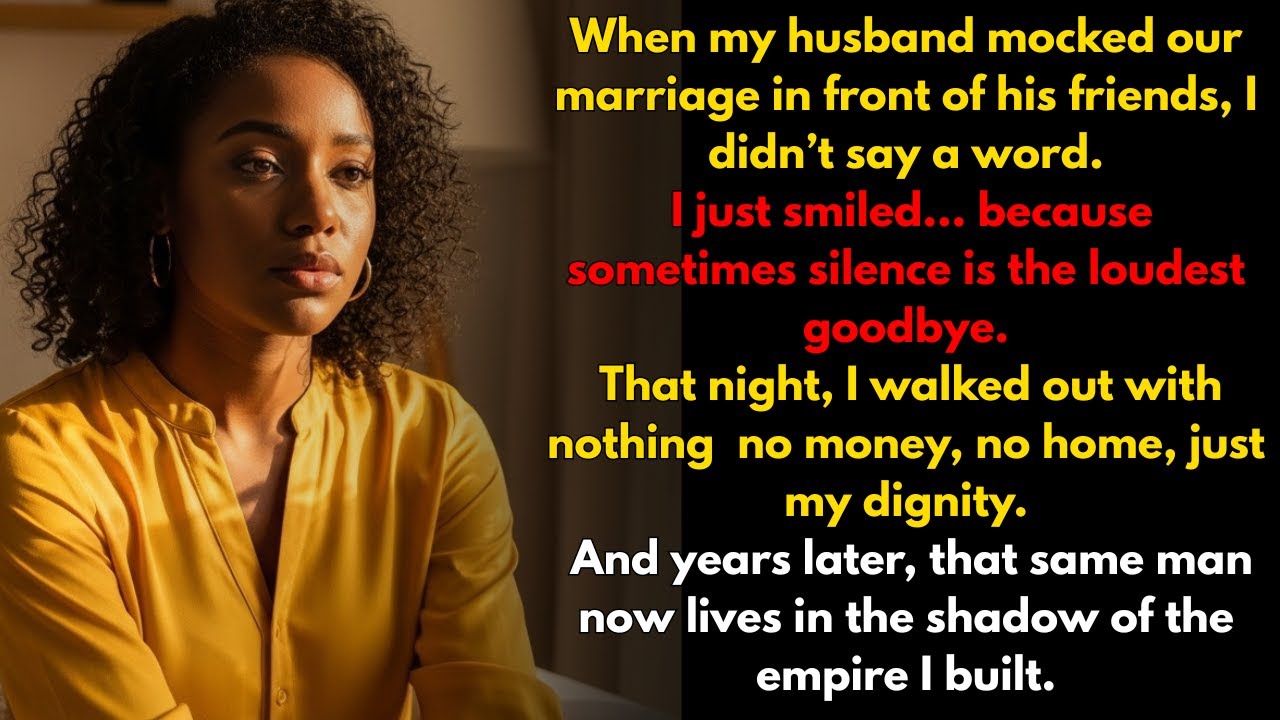 My Husband Mocked Our Marriage — I Walked Out and Built an Empire YouTube