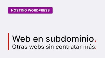 🤩 ¿Qué es un SUBDOMINIO, para qué sirve y cómo crear un subdominio?