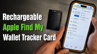PBX FINDER REVIEW: RECHARGEABLE APPLE FIND MY WALLET TRACKER CARD