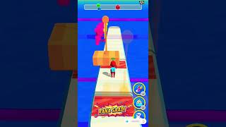 Fun Race 3D Level 17 😱 IMPOSSIBLE Parkour Challenge! 🏃‍♂️ Funny Fails 😂 #shortsfeed