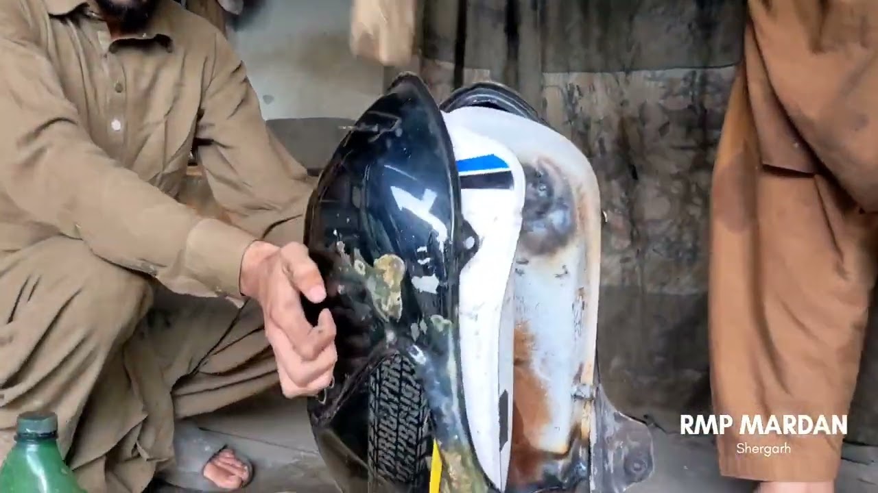 Leaking Yamaha YBR 150 Fuel Tank fix Custom Modification