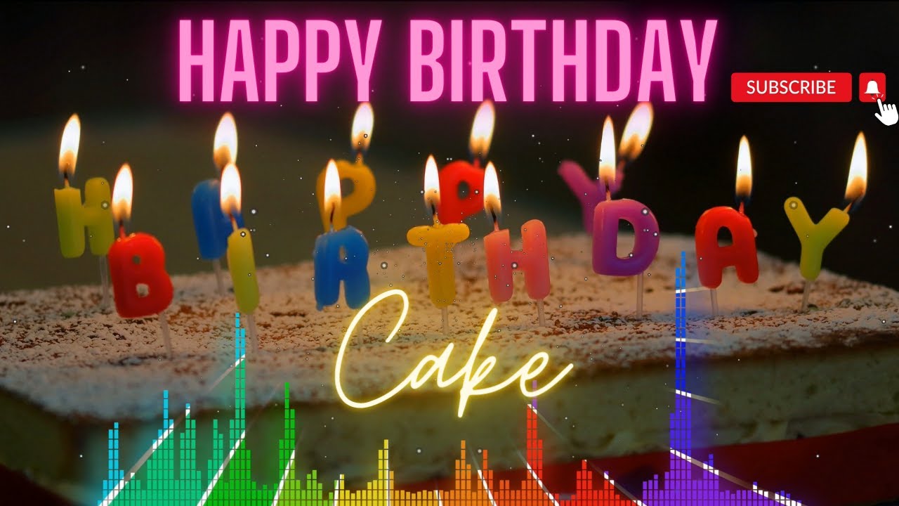 happy birthday song background music cake