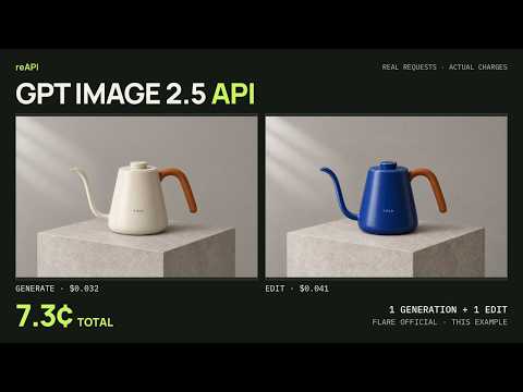 GPT Image 2.5 API Tutorial: Generate, Edit & Track Costs