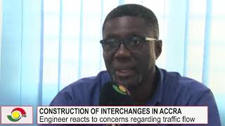 Traffic congestion in Accra despite many interchanges; engineer explains why