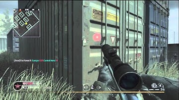 COD 4: Cage Match | Trolling a Guy With My TEMPORARY Mod Menu!