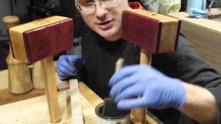 Finishing  - Applying Shellac to my Joiners Mallet - Part 1 @McGinnsWoodShop