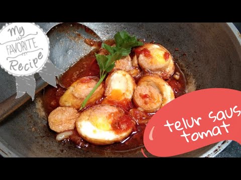 Video: Telur Dalam Saus Tomat