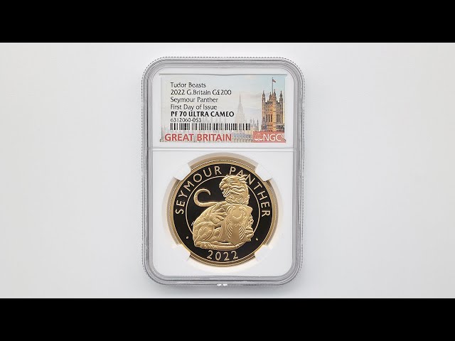 2022 英国 テューダー朝の紋章の獣コレクション シーモアパンサー（豹