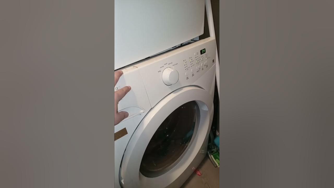 Fridgdaire Affinity Washer E5E Error code YouTube