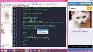 Product Details Page | Pass props to navigation | React Native FlatList Tutorial