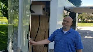 Entertainer Draft Trailer Utility Room