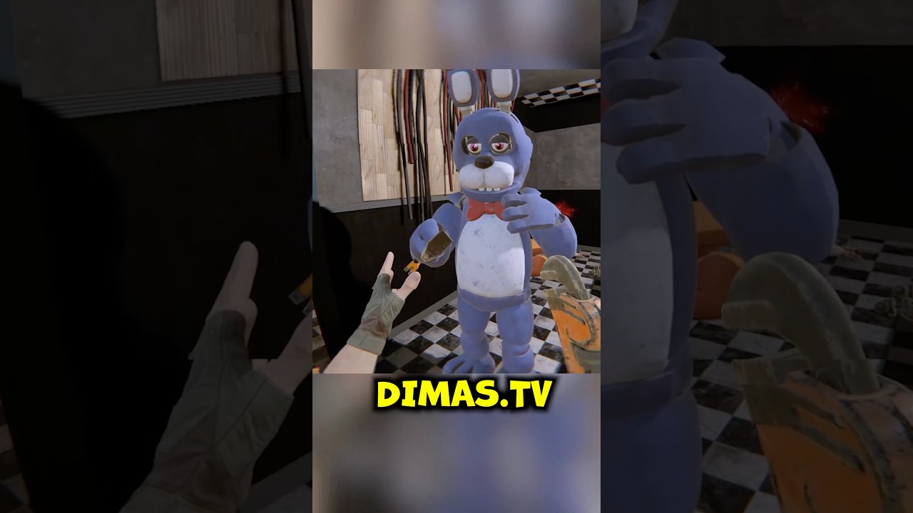 VR Гига Монти защищает охранника Бонелаб FNAF COOP BONELAB Mod Глитчтрап взломал часть 7