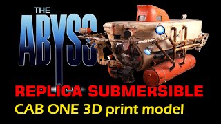 THE ABYSS replica model kit.  CAB ONE - WOW!!!