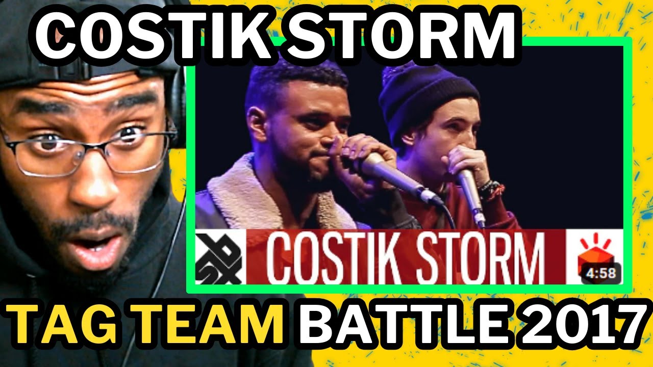 COSTIK STORM (ALEXINHO & EFAYBEE) | Grand Beatbox TAG TEAM Battle 2017 | Elimination (REACTION)