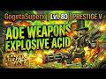 Far Far West Build AOE Weapons Explosive Acid - GogetaSuperx