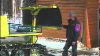 Off road track grader