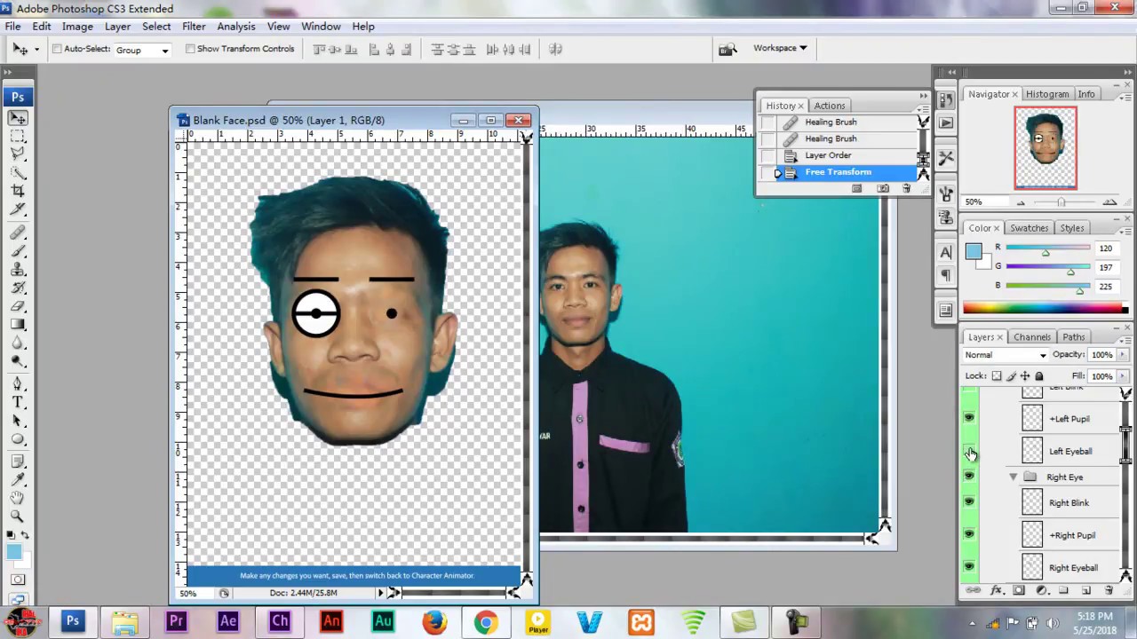 Animasi dengan aplikasi adobe character animator YouTube