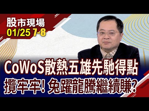 去年10月提及COWOS五雄 靠著權王,2024龍騰虎躍?M31毛利率百分百.健策擁3大客戶!｜20240125(第7/8段)股市現場*鄭明娟(李冠嶔)