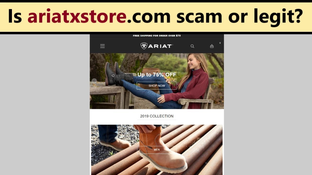 ariatxstore.com - scam or legit store 
