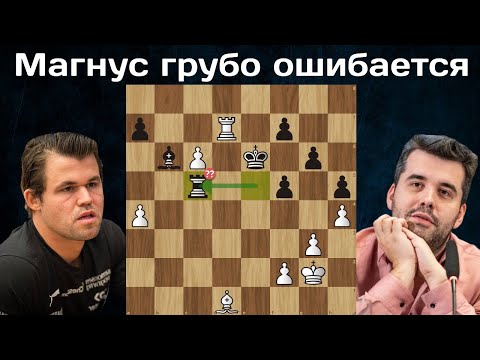 Ян Непомнящий  - Магнус Карлсен 🏆 Чемпионат мира по Блицу 2023 ♟Шахматы