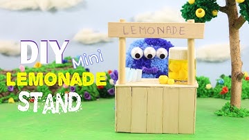 Stop motion animation - DIY mini lemonade stand ABS