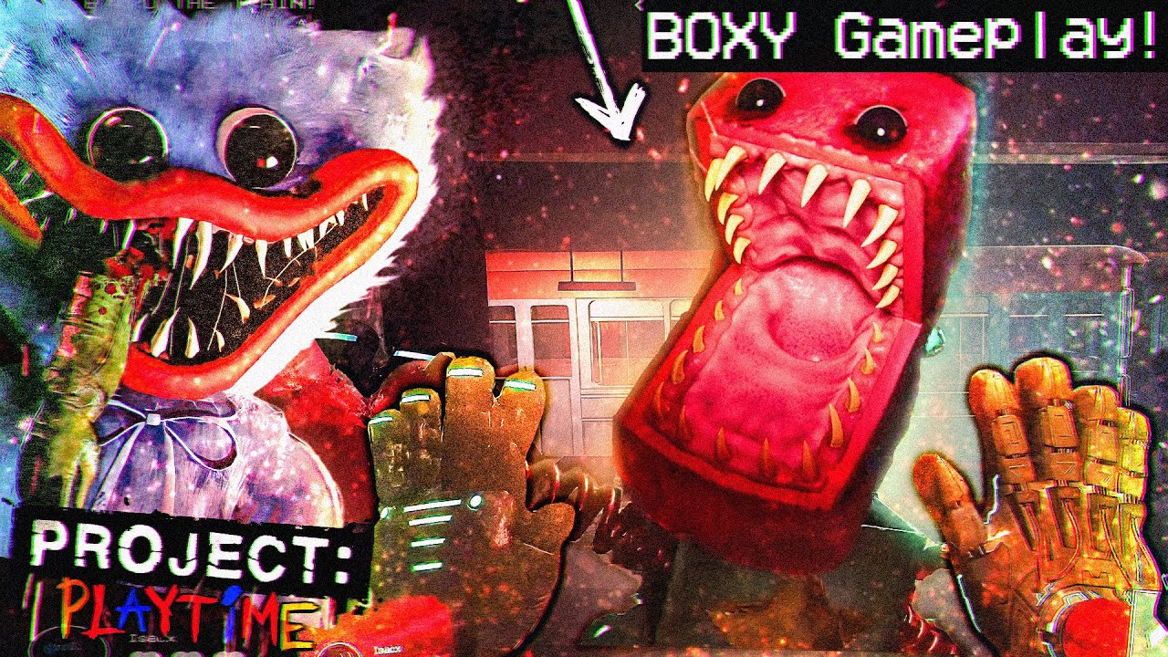 Project Playtime - Boxy Boo Gameplay 