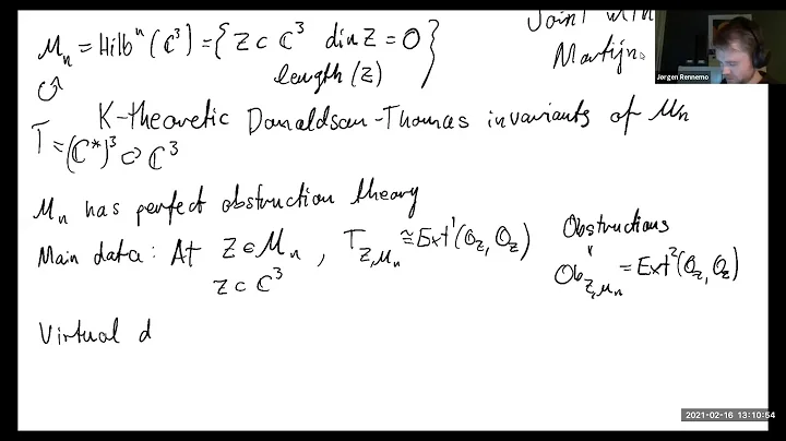 Jørgen Rennemo "K-theoreric sheaf counting invariants of Quot schemes on C^4"