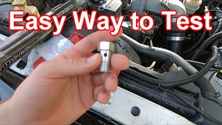 How to Replace 01 Cummins Fuel Return check valve VP44